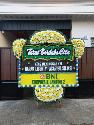 Papan Bunga Duka di Kebon Kangkung